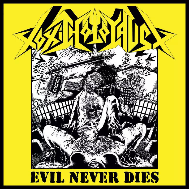 Evil Never Dies LP SPLATTER, Winyl Evil Never Dies LP SPLATTER, Winyl