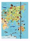 Teczka z gumką Pap A4 Mapa Swiata Zwie Derform 1/10 - zdjęcie
