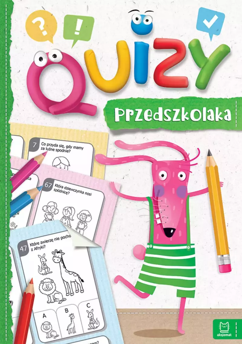 Quizy przedszkolaka cz.1 zielone Quizy przedszkolaka cz.1 zielone