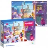 Puzzle 60 elementów. Świąteczne miasteczko - zdjęcie