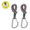 Lassig Casual Label Uniwersalne sznurkowe zaczepy do torby do wózka 2 szt. green lavender - zdjęcie