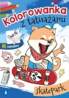 Kolorowanka z tatuażami. Skatepark - zdjęcie
