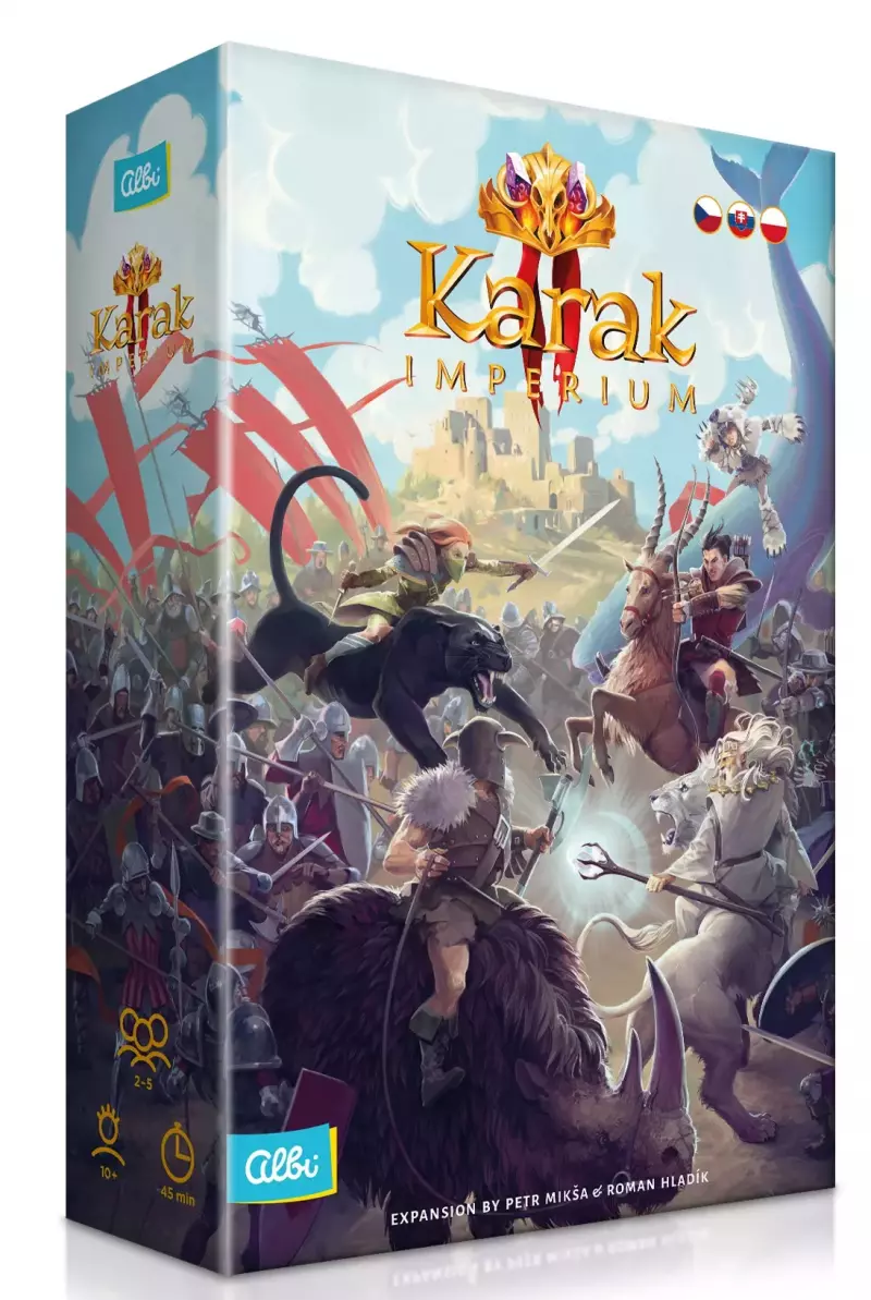Gra planszowa Albi Karak 2: Imperium Gra planszowa Albi Karak 2: Imperium