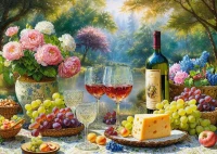 Puzzle 1000 elementów. Splendor winogron 30950, zdjęcie 6