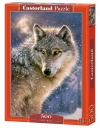 Puzzle 500 elementów. Samotny wilk - zdjęcie