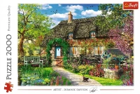 Puzzle 2000 elementów. Wiejska chatka, zdjęcie 3