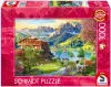 Puzzle 1000 PQ Relaks w Dolomitach 113693 - zdjęcie