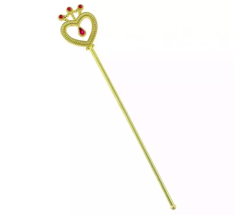 Różdżka złota z rubinem 37cm Różdżka złota z rubinem 37cm