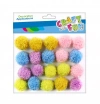 Craft with Fun Ozdoba dekoracyjna Pompon Kaszmir Kol 20szt 2cm12/144 - zdjęcie