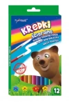 Kredki 12kol. ścieralne bambino standard - zdjęcie