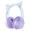 Słuchawki gamingowe ONIKUMA B90 Bluetooth (niebiesko-fioletowe) - zdjęcie
