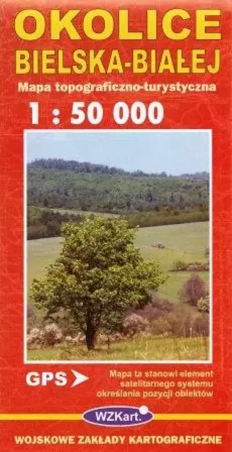 Mapa Okolice Bielska-Białej 1:50 000