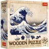 Puzzle 200 Drewniane Wielka Fala w Kanagawie  20250 - zdjęcie