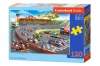 Puzzle 120 elementów. Wyścig Formuły - zdjęcie
