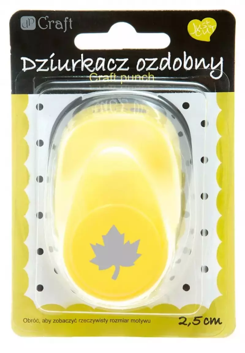 Dziurkacz ozdobny Klon 2,5cm mix Dziurkacz ozdobny Klon 2,5cm mix