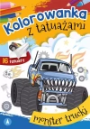Kolorowanka z tatuażami. Monster trucki - zdjęcie