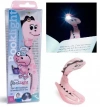 Flexilight Pals Dinosaur Pink - Lampka do książki - zdjęcie