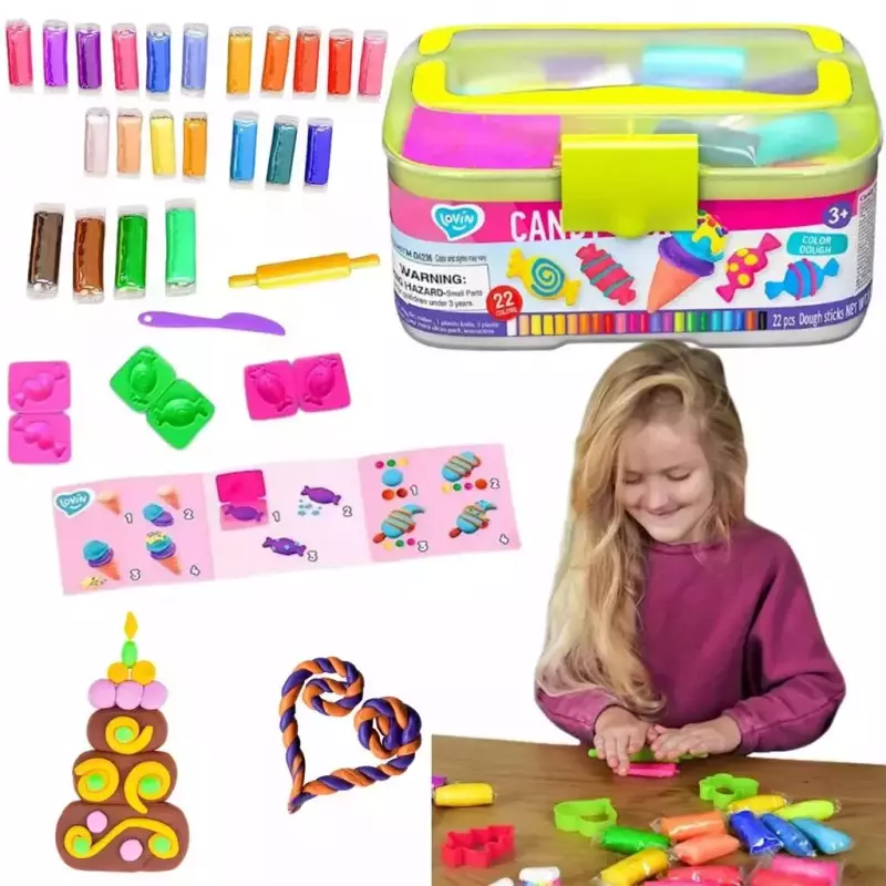 Zestaw ciastoliny Candy Box Zestaw ciastoliny Candy Box