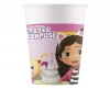 Kubek papierowy 200ml Gabbys Dollhause Go Op8szt Fol - zdjęcie