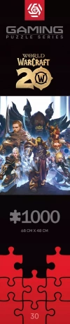 Puzzle Good Loot World of Warcraft 1000 elementów Puzzle Gaming World of Warcraft 20th Anniversary - zdjęcie