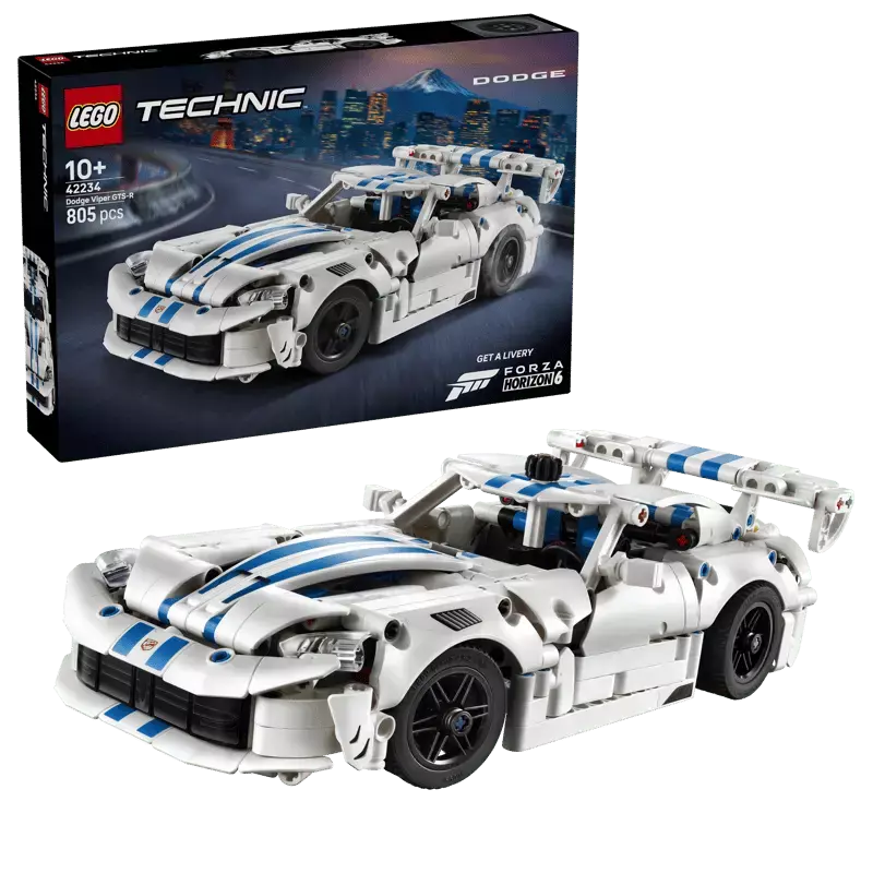 LEGO Technic Samochód sportowy Dodge Viper GTS-R 42234 LEGO Technic Samochód sportowy Dodge Viper GTS-R 42234
