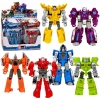 Robot Dinozaur 2w1 Zmieniający Się Ruchome Elementy Figurka Mix - zdjęcie