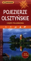 Pojezierze Olsztyńskie, część południowa. Mapa turystyczna, 1:50 000 - zdjęcie