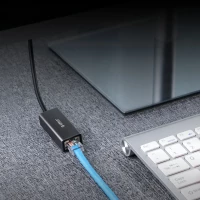 Adapter sieciowy Orico XC-R45-V1 USB-C do RJ45 Gigabit Ethernet 1 Gbps - czarny, zdjęcie 10