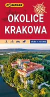 Okolice Krakowa. Mapa w skali 1:45 000 - zdjęcie