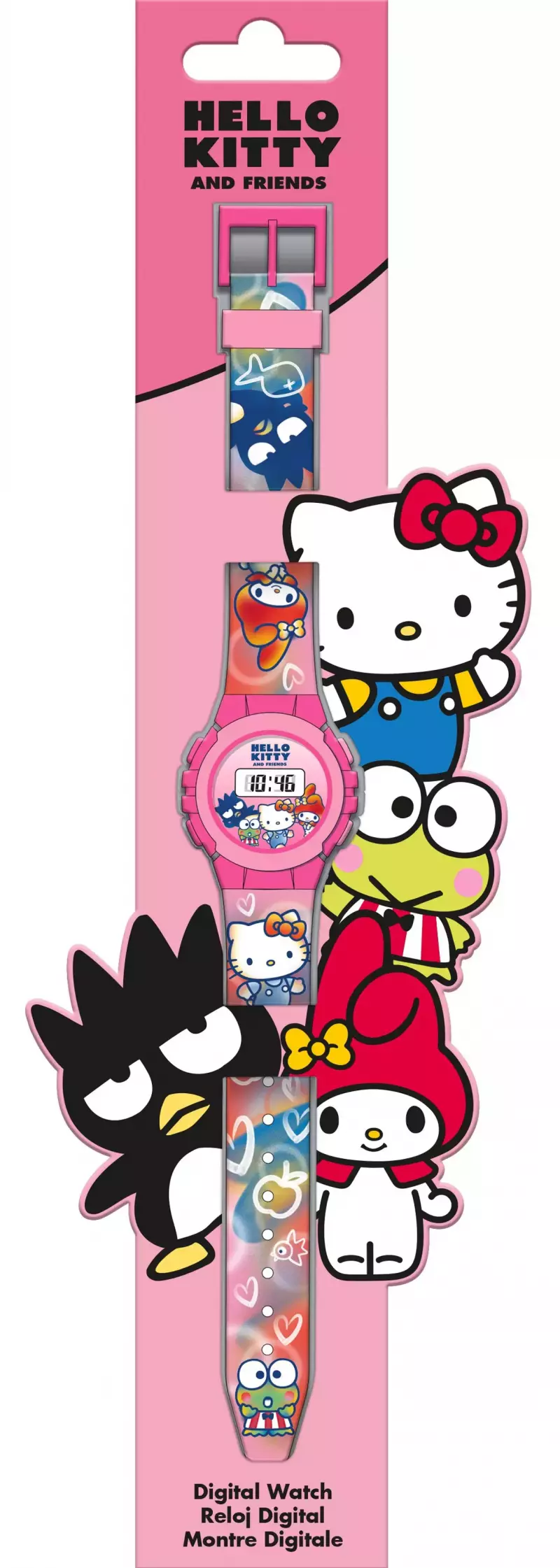 Zegarek cyfrowy KE02 ECO Hello Kitty HK50153 Zegarek cyfrowy KE02 ECO Hello Kitty HK50153