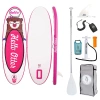 Deska SUP Padle Board dziecięca FunWater Tuxedo Sailor 2,4m (różowa) - zdjęcie