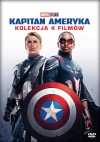 Kapitan Ameryka 1-4, płyta DVD - zdjęcie