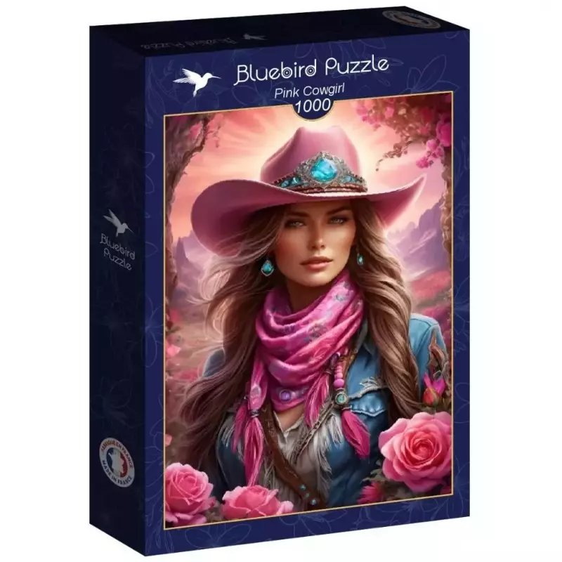 Puzzle 1000 Różowa piękność