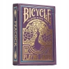 Karty do gry Bicycle Purple Peacock w PL tylko u nas - zdjęcie