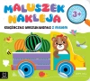 Maluszek nakleja Książeczka wyszukiwanka z misiem z dużymi naklejkami 3+ - zdjęcie