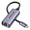 Adapter UGREEN CM648 USB-C-RJ45 2.5G (czarny) - zdjęcie