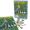 Puzzle 500 elementów. Dziewczyna z gąskami - zdjęcie