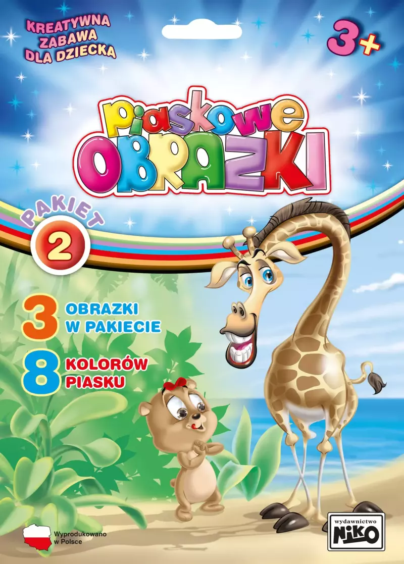 Piaskowe obrazki. Pakiet nr 2 Piaskowe obrazki. Pakiet nr 2