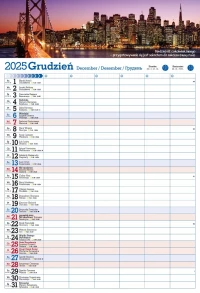 Kalendarz 2025 PLANER ścienny do notatek ORGANIZER, zdjęcie 13