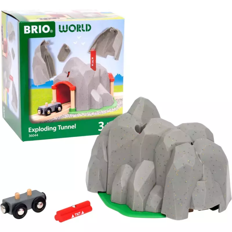 BRIO World. Wybuchający tunel BRIO World. Wybuchający tunel