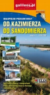 Małopolski Przełom Wisły. Od Kazimierza do Sandomierza. Mapa samochodowo-turystyczna 1:150 000 - zdjęcie