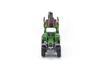 Traktor z leśną przyczepą, zielony, zdjęcie 3