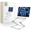 Podstawka Tech-Protect ULS400 uniwersalna rozkładana na laptop do 17" - srebrna - zdjęcie