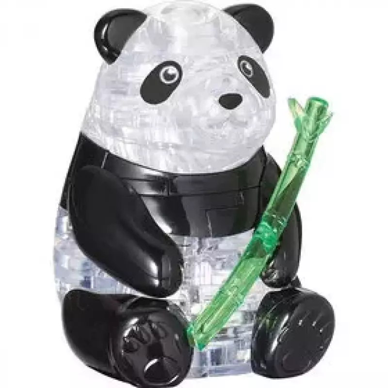 Crystal Puzzle. Miś Panda Crystal Puzzle. Miś Panda