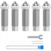 Zestaw dysz stalowych utwardzanych ELEGOO Neptune 4 Plus / 4 Max (0,4 mm x3, 0,6 mm x1, 0,8 mm x1) - zdjęcie