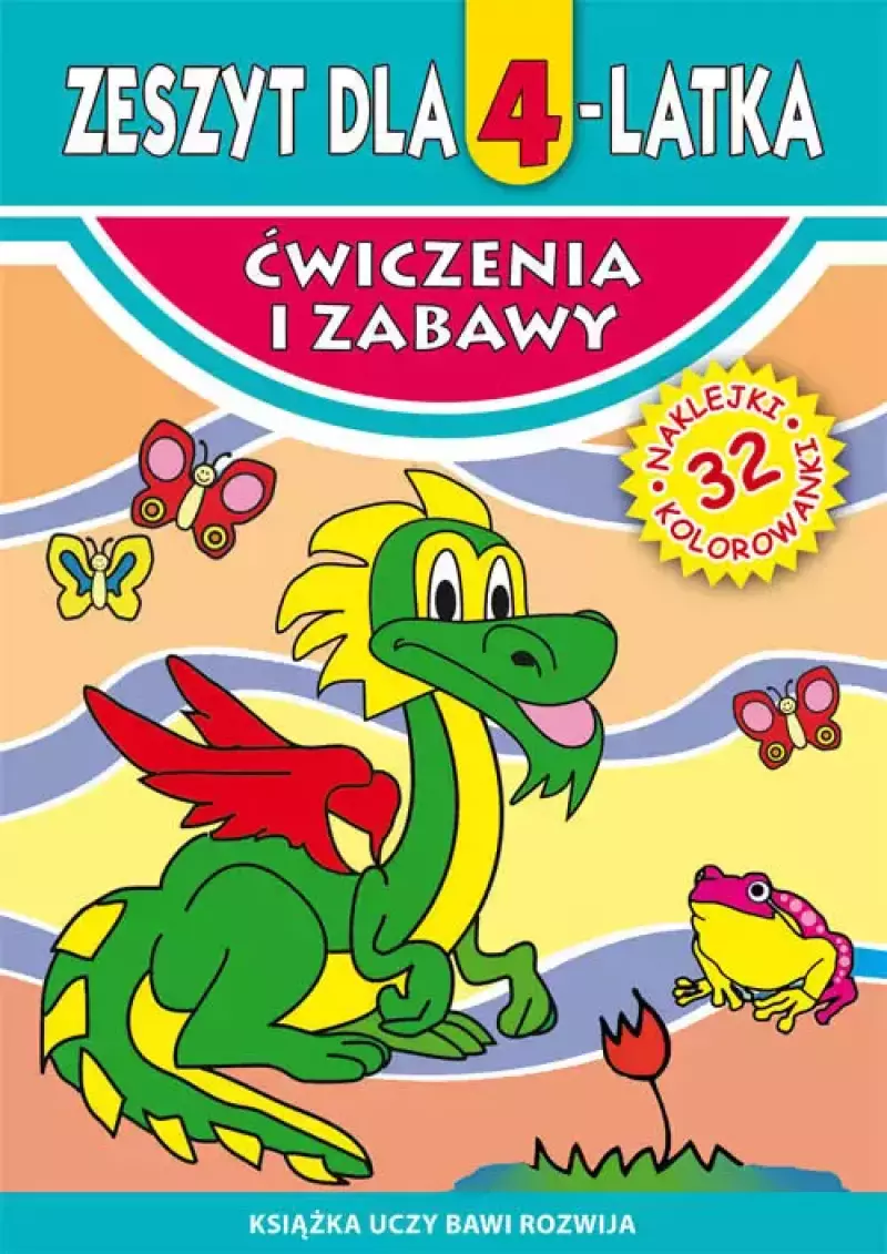 Zeszyt dla 4-latka Zeszyt dla 4-latka