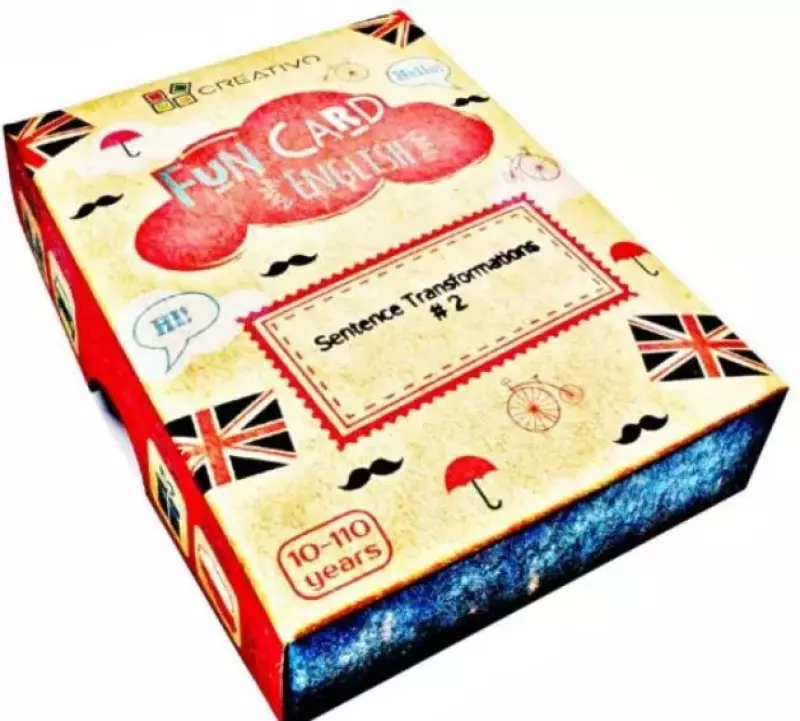 Fun Card English. Sentence Transormations Part 2 Fun Card English. Sentence Transormations Part 2