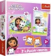 Puzzle 2w1 + memos Gabi z kocim przyjacielem TREFL - zdjęcie