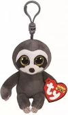 TY Beanie Boos. Dangler. Leniwiec szary, brelok 8.5 cm - zdjęcie