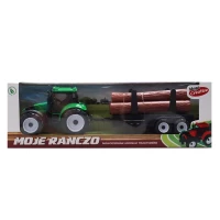 Moje ranczo. Traktor z przyczepą 31 cm, mix wzorów, zdjęcie 3